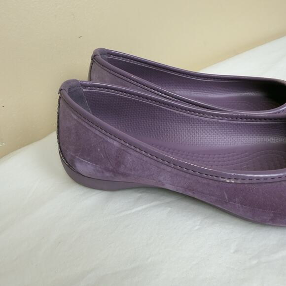 Crocs Lily Holiday Bling Women’s Neon Lilac Size 7 – Original Clogs - Picture 6 of 11